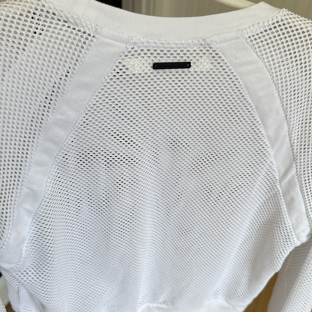White Blanc Noir Top Extra Small XS - Picture 4 of 6